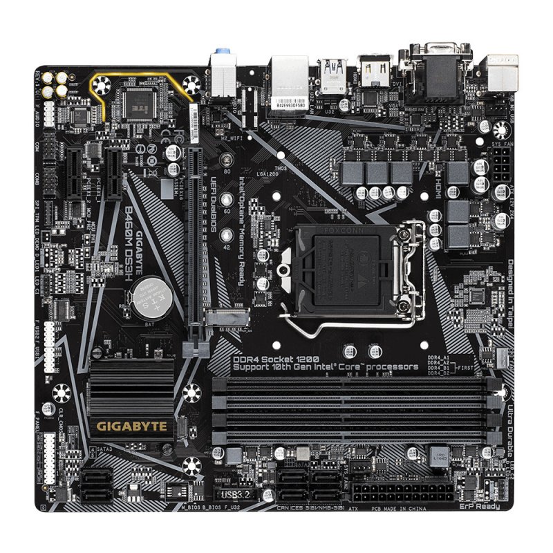 

Материнськая плата GIGABYTE B460M DS3H (B460M DS3H)