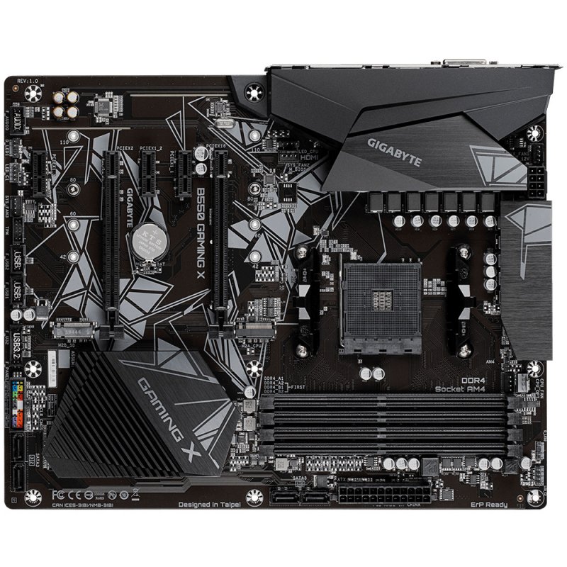 

Материнськая плата Gigabyte B550 GAMING X (B550 GAMING X)