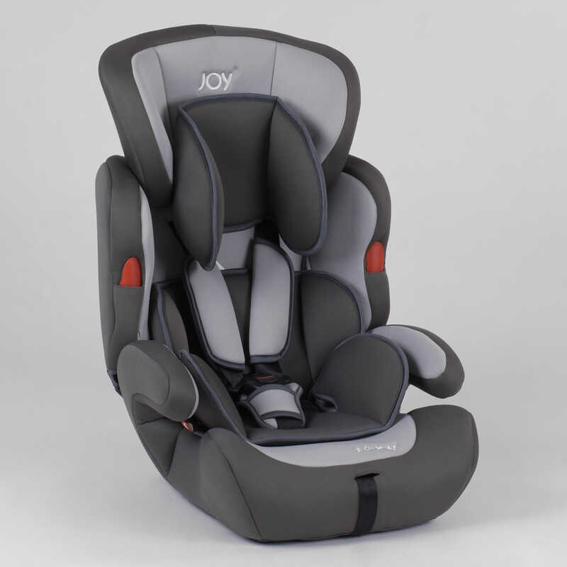 

Автокресло JOY универсальное от 9 до 36 кг с бустером серый NB-6002