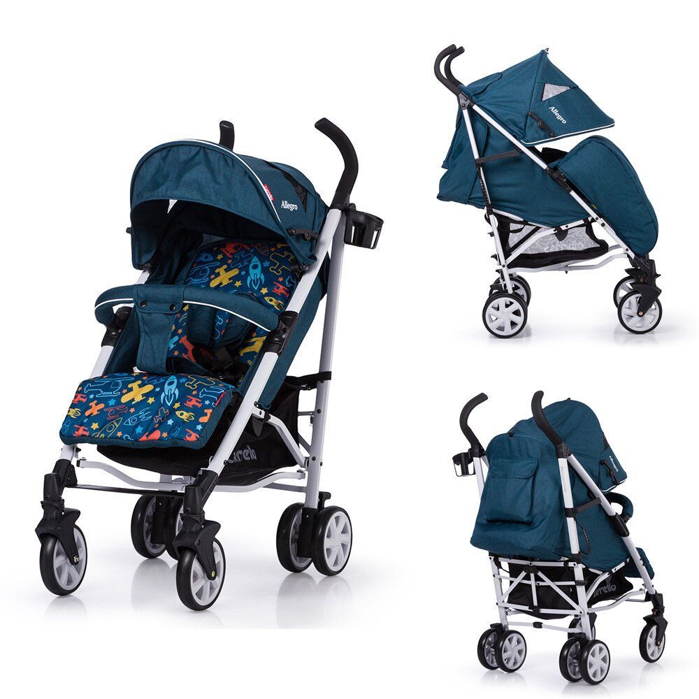 

Коляска прогулочная CARRELLO Allegro CRL-10101/1 Aviation Blue (6900101000012)
