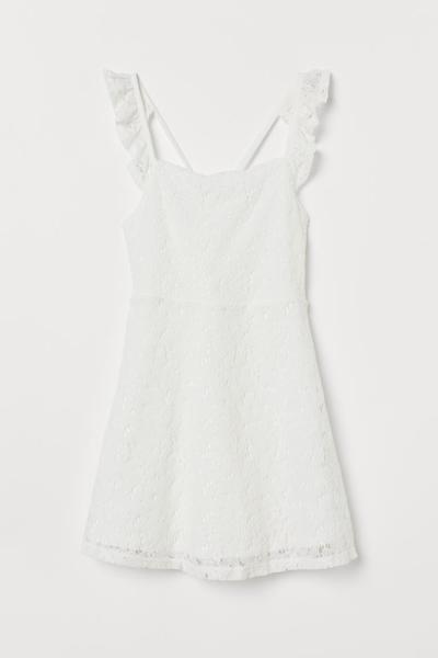 

Платье из кружева H&M 146/152 (150/76) Белый