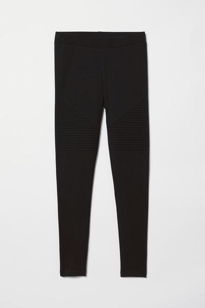 

Байкерские леггинсы H&M S (165/72А) Черный