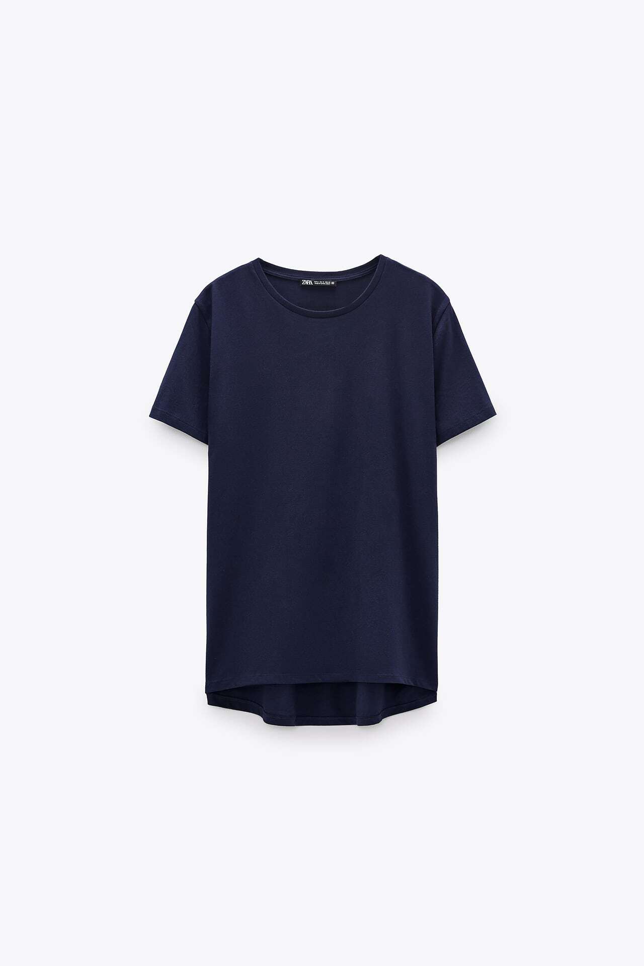 

Футболка Базова асиметрична Zara PS10 L Синя (P-6910806230760)