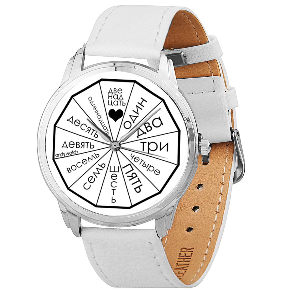 

Дизайнерские Наручные часы AndyWatch Letters style