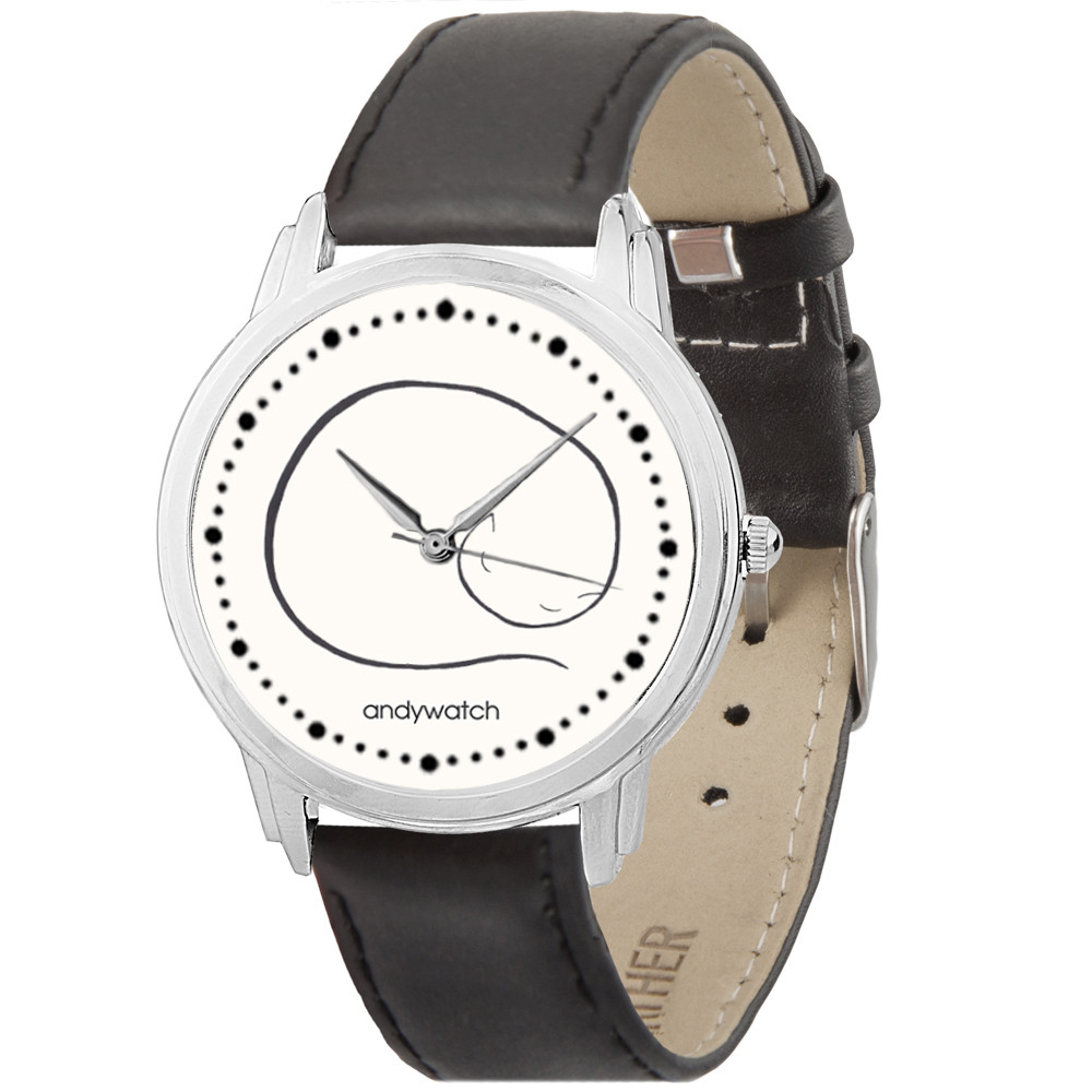 

Дизайнерские Наручные часы AndyWatch Рисованный котик
