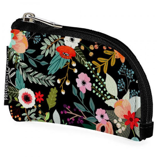 

Ключница (экокожа) Presentville Цветы Черная