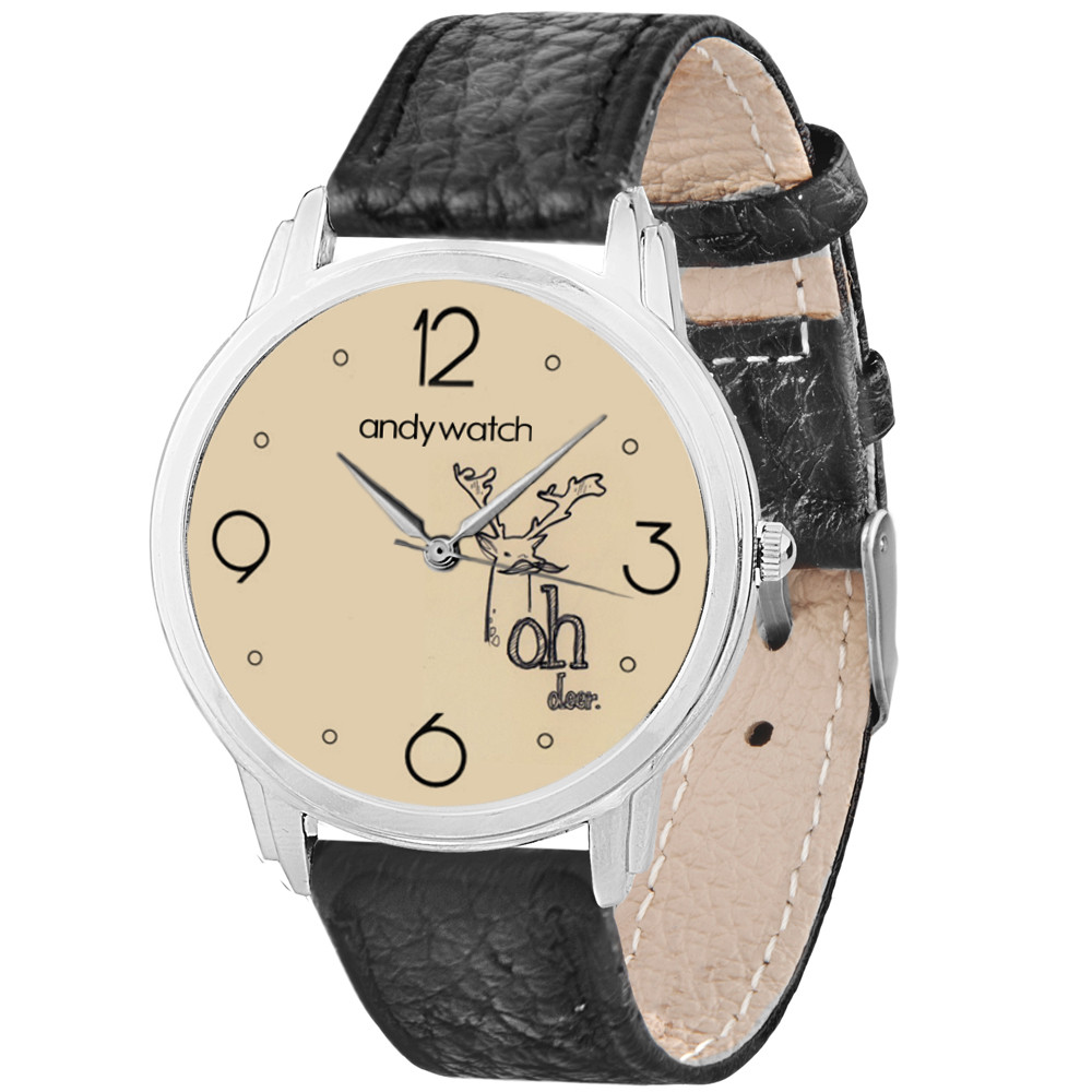 

Дизайнерские Наручные часы AndyWatch Oh dear Черные