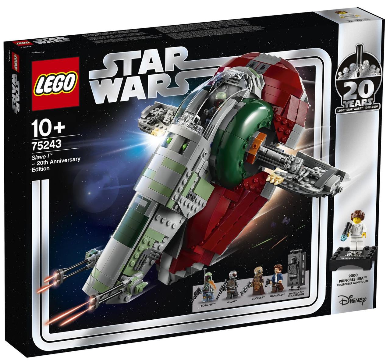 

Lego Star Wars «Раб I»: выпуск к 20-летнему юбилею 75243