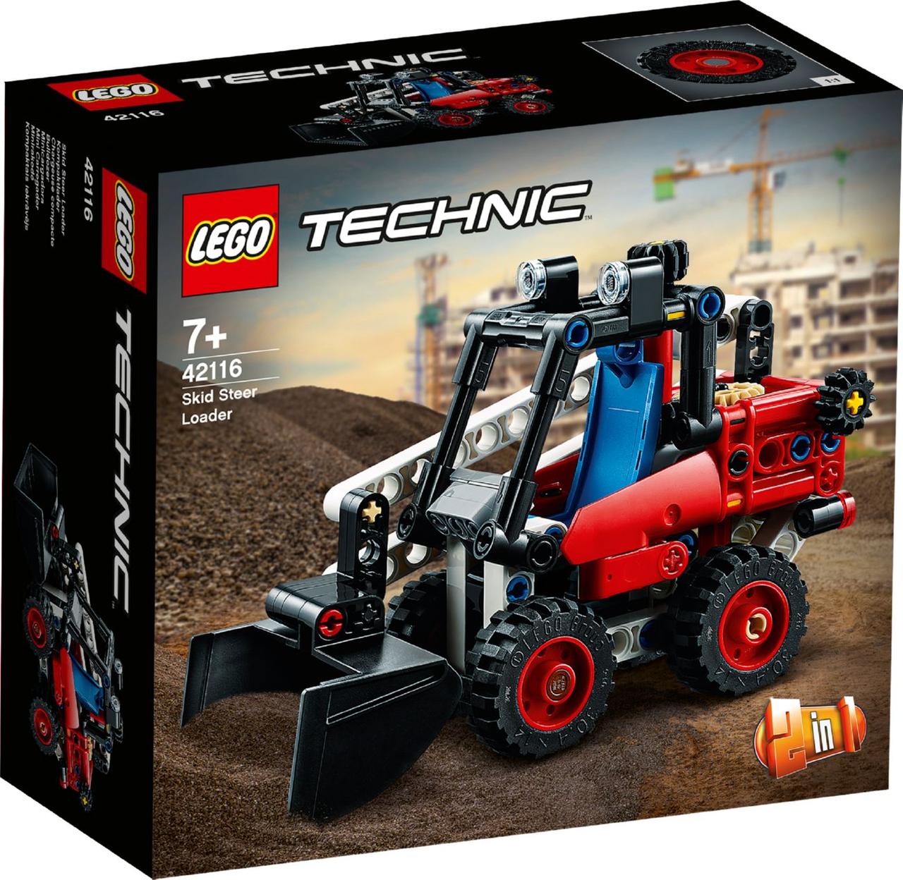 

Lego Technic Фронтальный погрузчик 42116