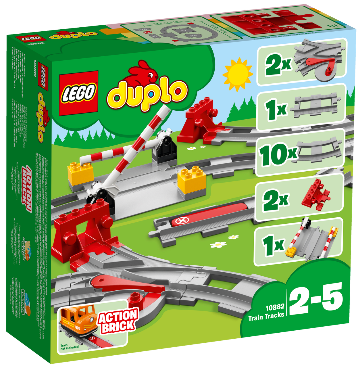 

Lego Duplo Рельсы 10882
