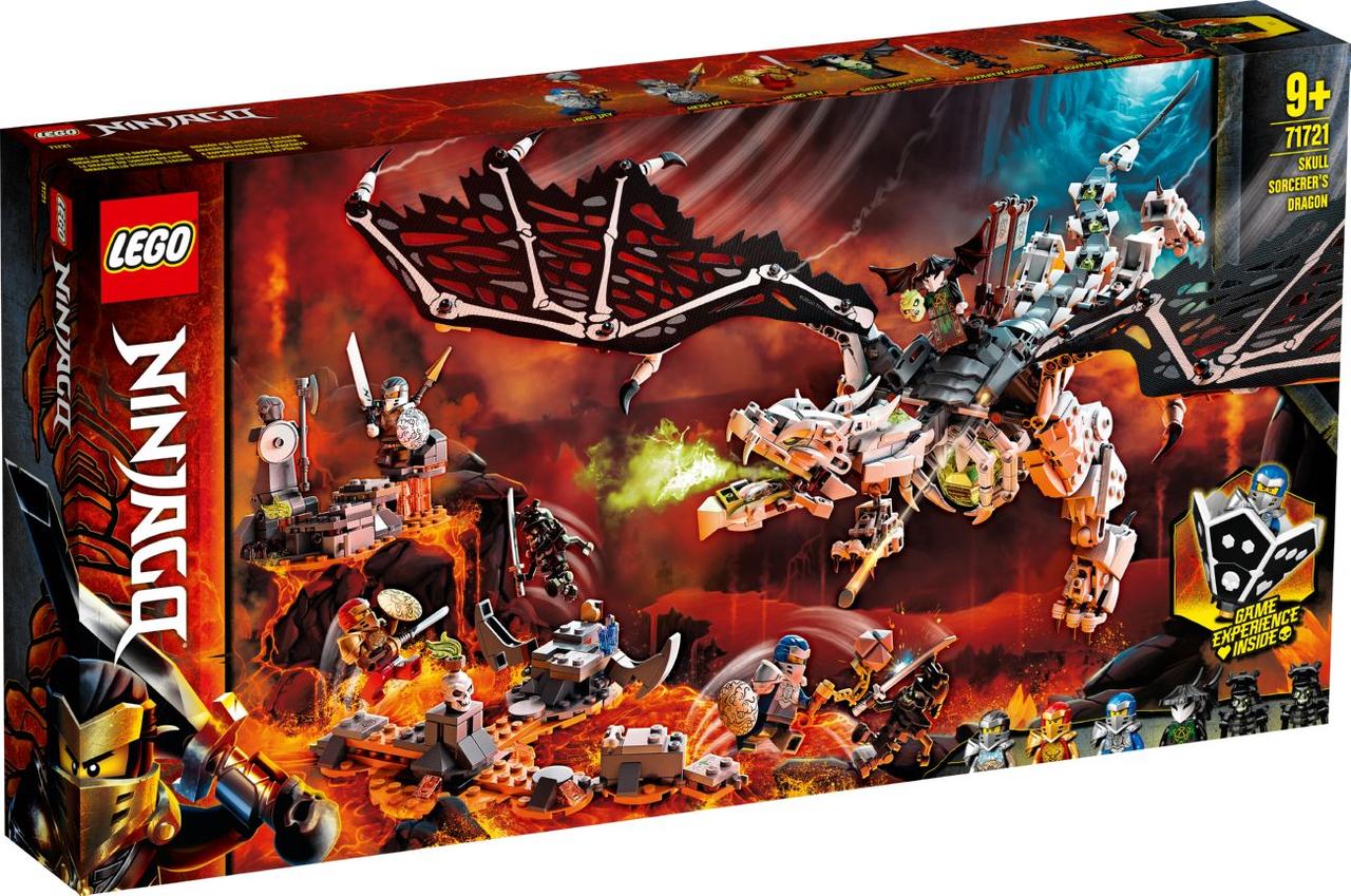 

Lego Ninjago Дракон чародея-скелета 71721