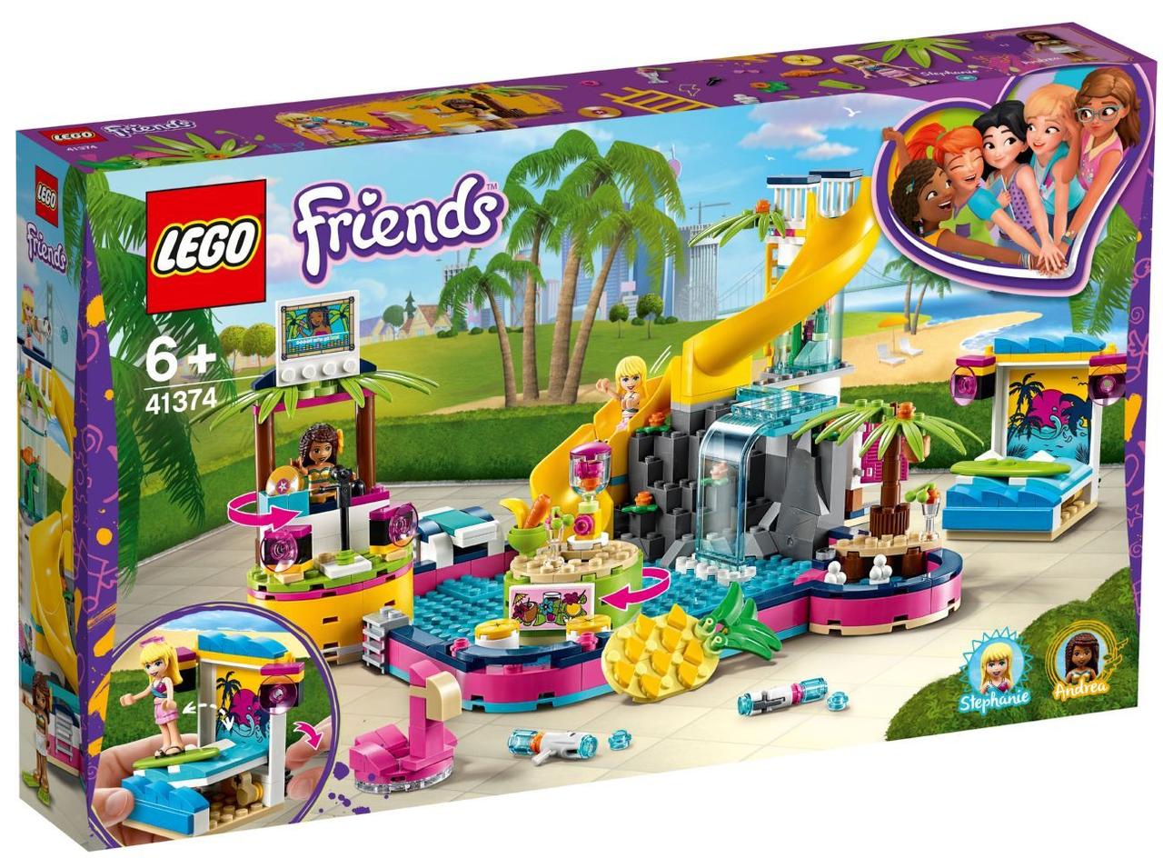 

Lego Friends Вечеринка Андреа у бассейна 41374