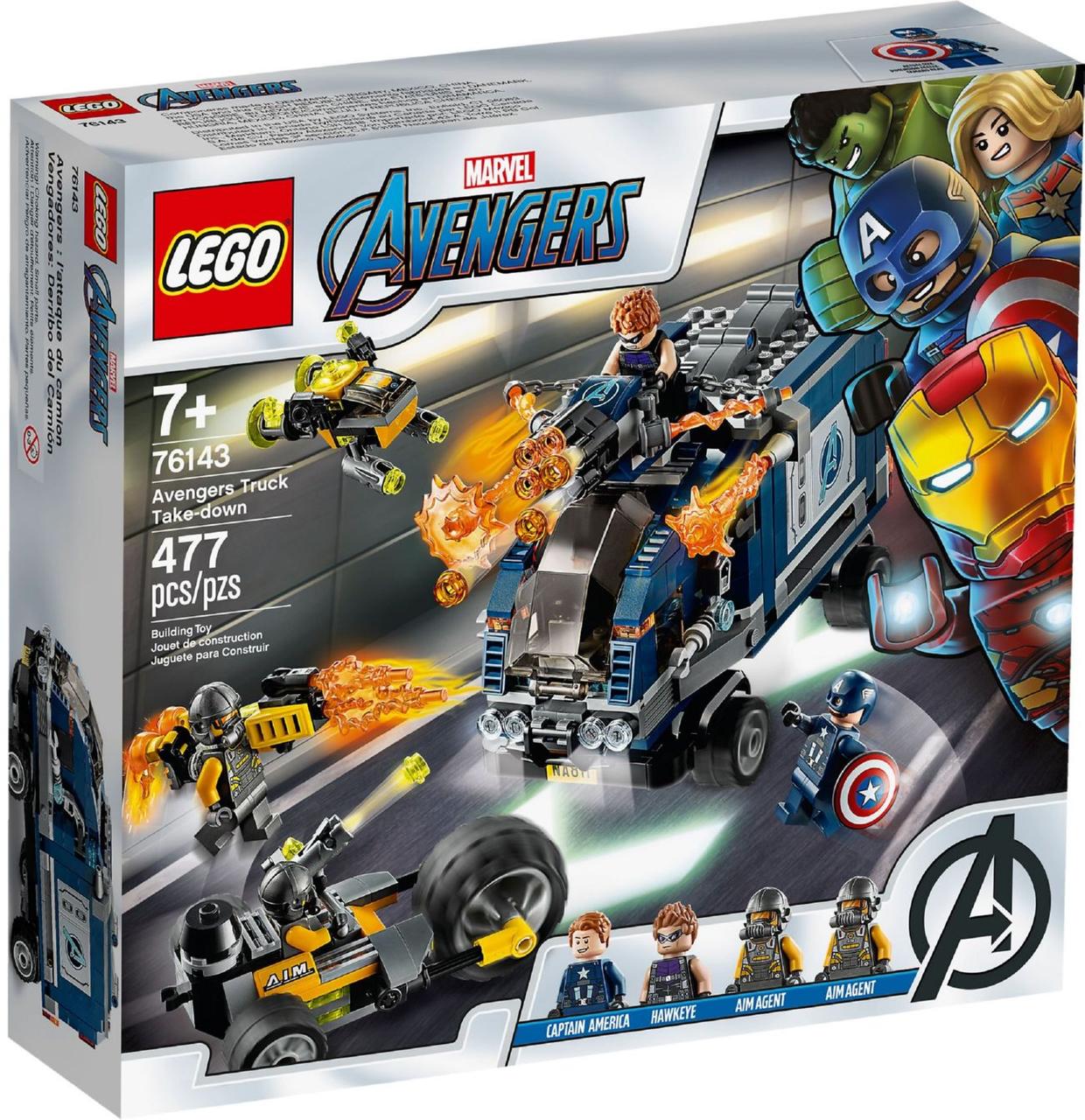 

Lego Super Heroes Мстители: Нападение на грузовик 76143