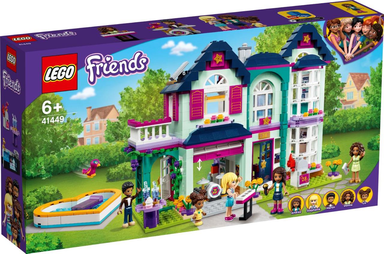 

Lego Friends Дом семьи Андреа 41449