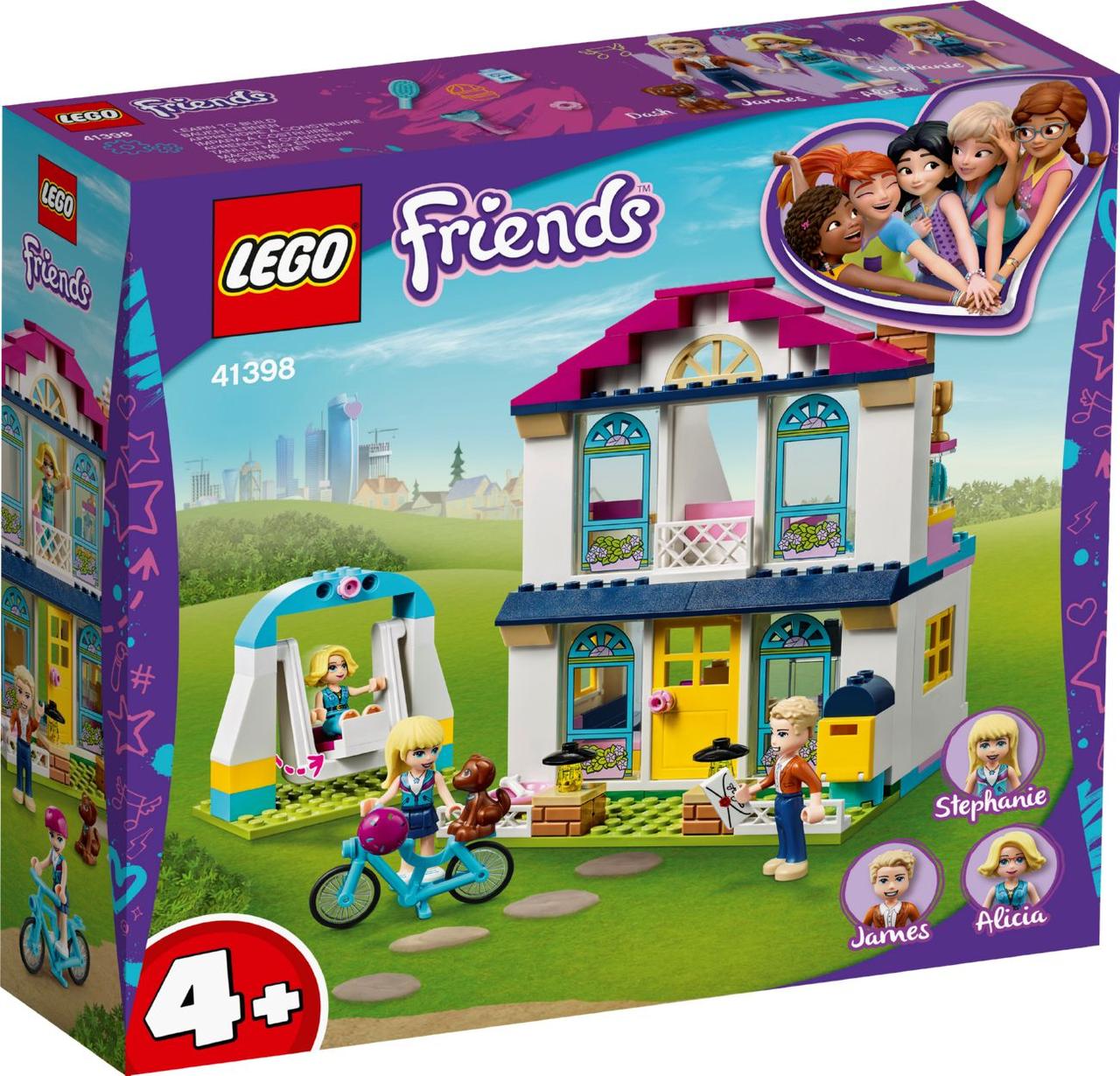 

Lego Friends Дом Стефани 41398