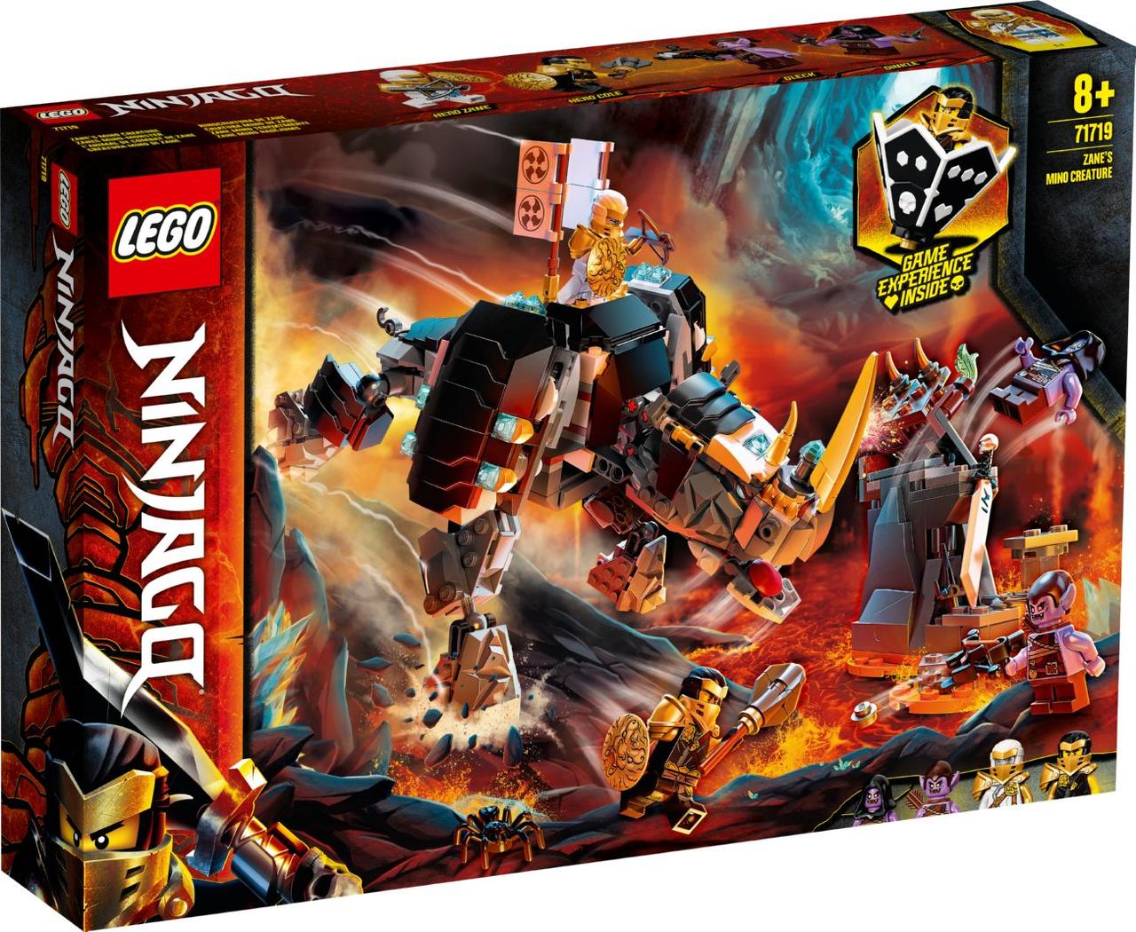 

Lego Ninjago Бронированный носорог Зейна 71719