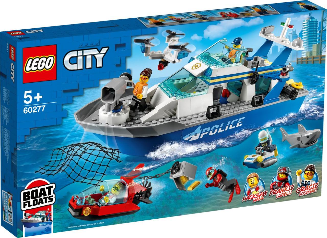 

Lego City Катер полицейского патруля 60277