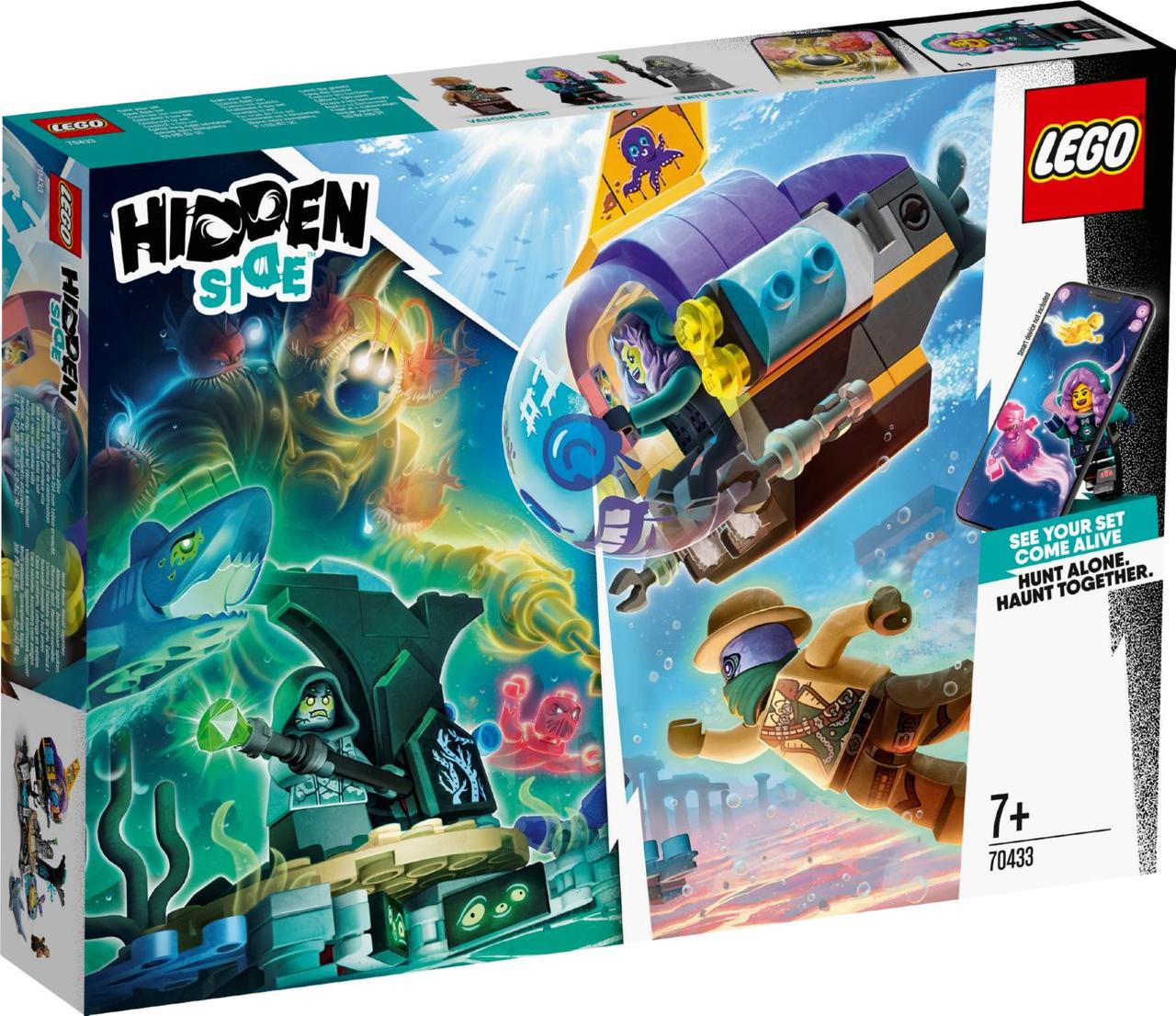 

Lego Hidden Side Подводная лодка Джей-Би 70433