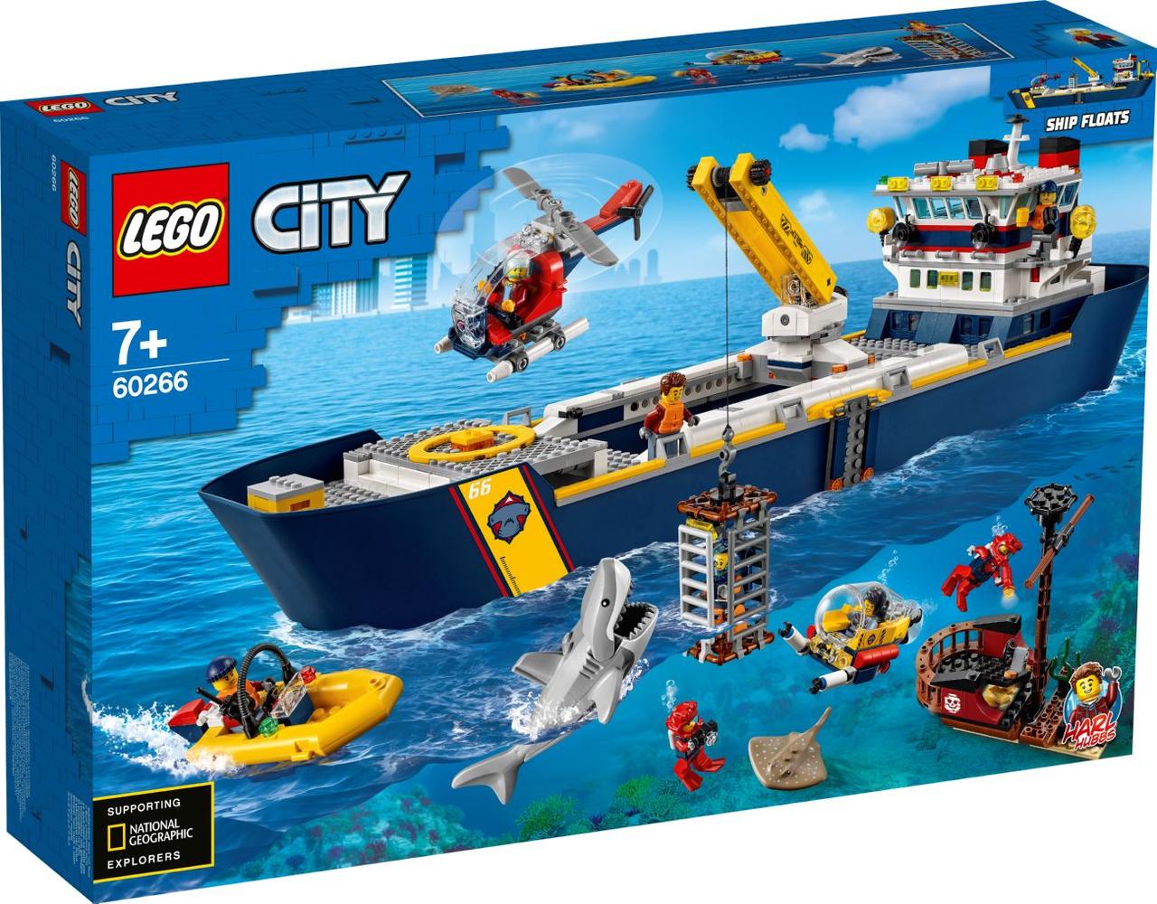 

Lego City Океан: исследовательское судно 60266