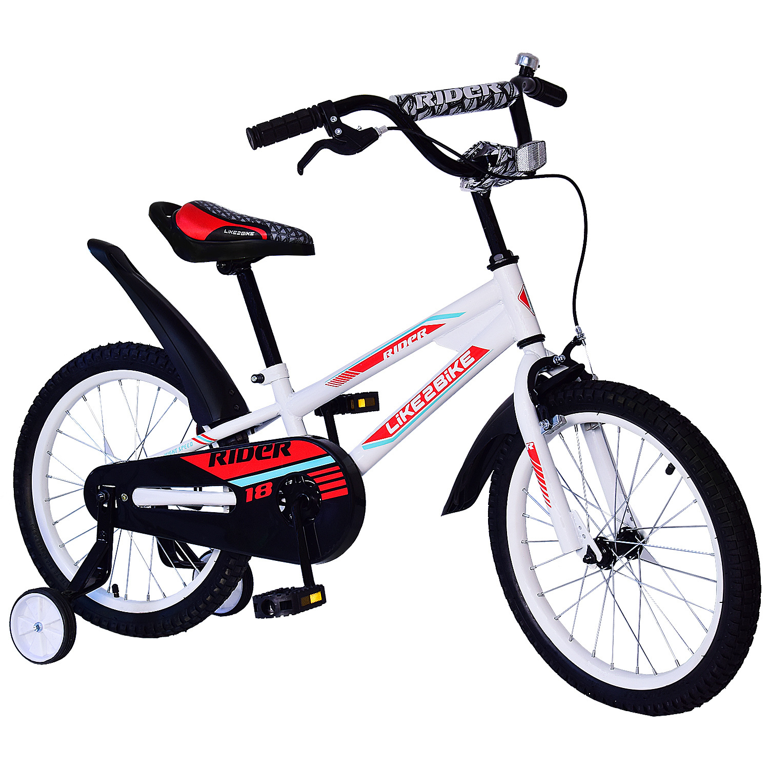 

Велосипед Like2bike 18" Rider White (211806)