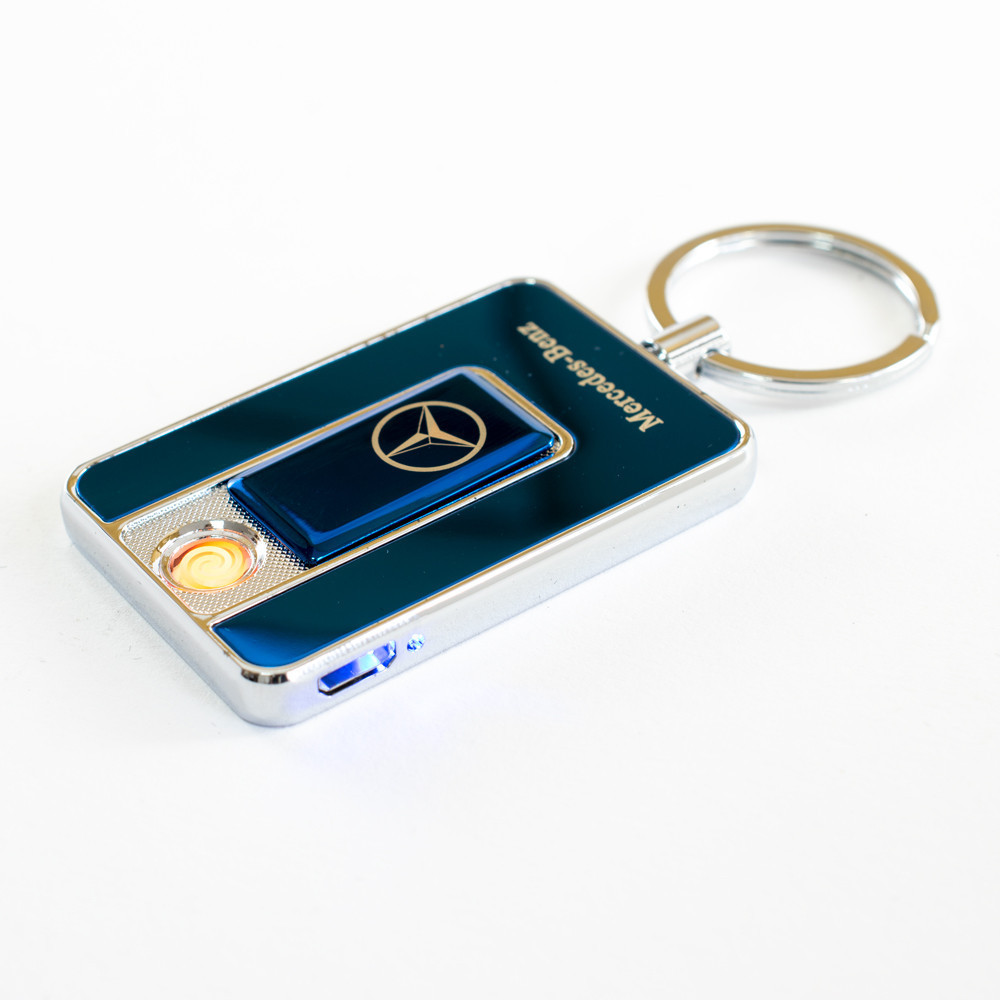

Аккумуляторная спиральная зажигалка Lighter Mercedes, Синяя