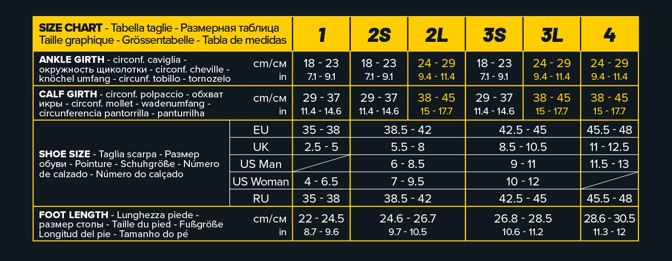 

Компрессионные спортивные носки Relaxsan 2L Белый/Желтый 800WY