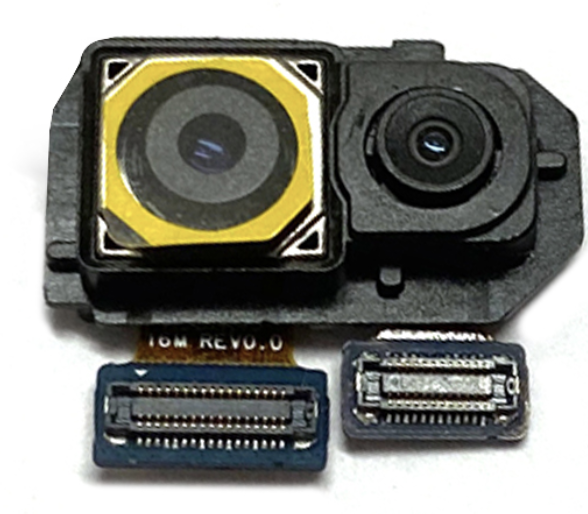 

Камера Samsung A305F Galaxy A30 2019/A405F Galaxy A40 2019, двойная, 16MP + 5MP, основная (большая), на шлейфе, High copy