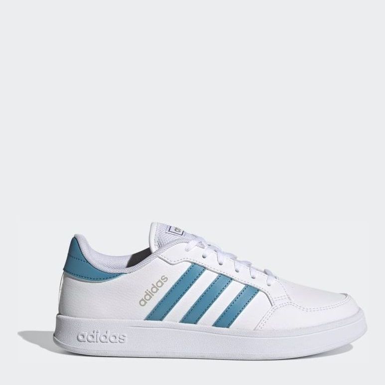 

Кеды Adidas Breaknet FZ2465 35.5 (4) 22.5 см Cloud White/Hazy Blue/Champagne Met.