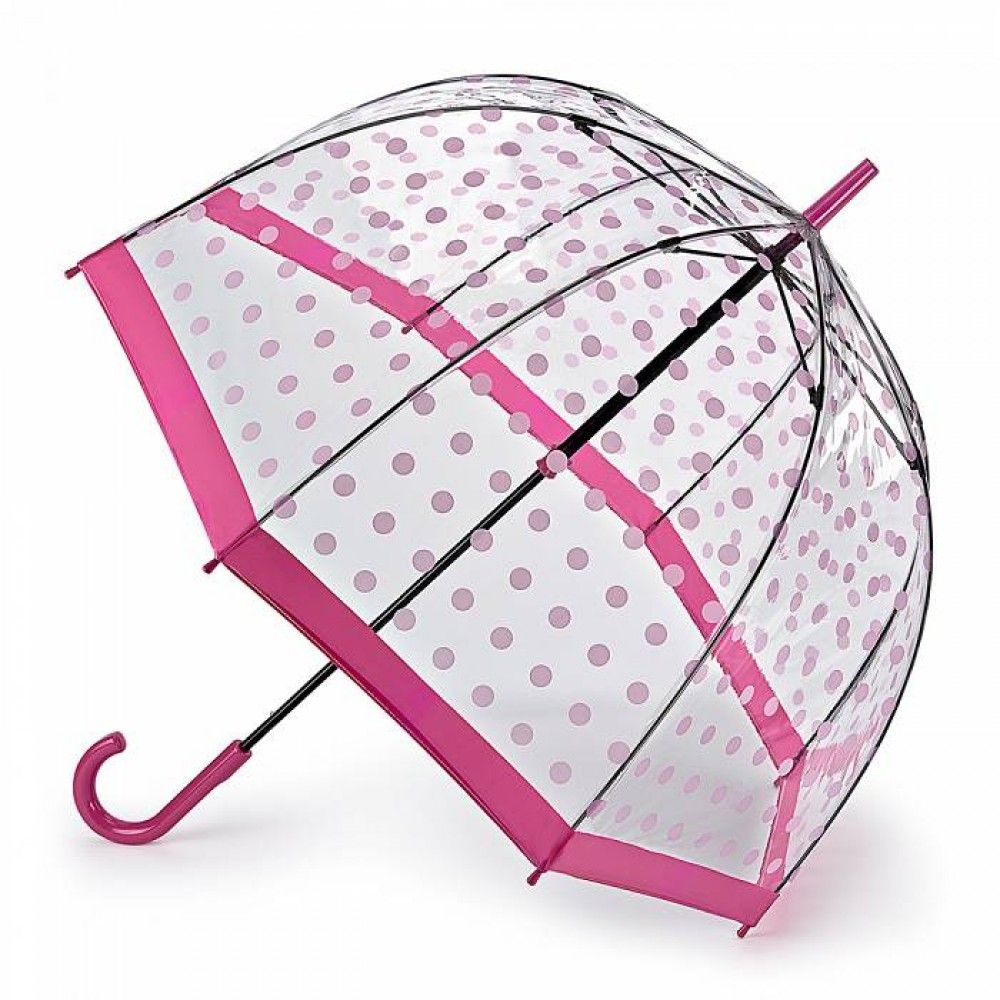 

Зонт женский Fulton Birdcage-2 L042 Pink Polka Розовый горох (L042-031483)