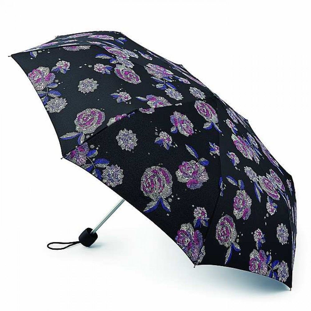 

Зонт женский Fulton Minilite-2 L354 Fine Line Roses Линия Розы (L354-035504)