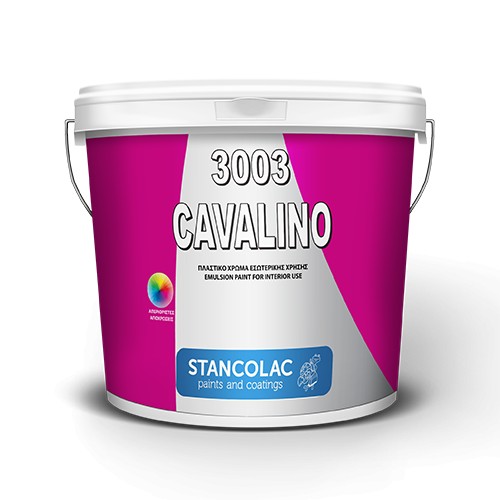 

Краска для стен и потолков Stancolac Cavalino 3003 5 кг Белая