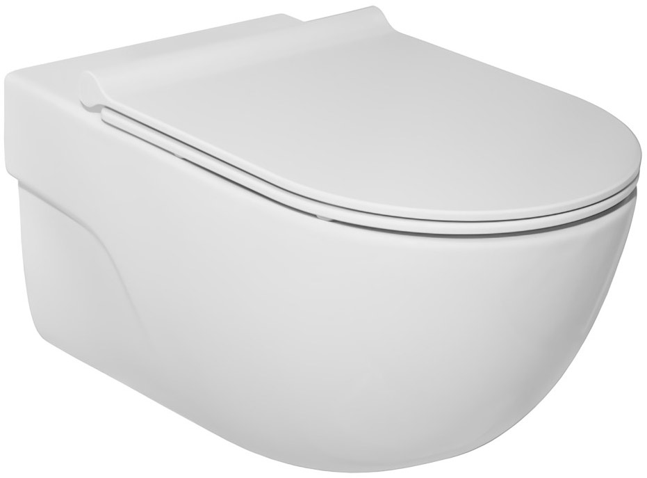 

Унитаз подвесной ROCA Meridian Rimless A34H240000 c сиденьем Soft Close