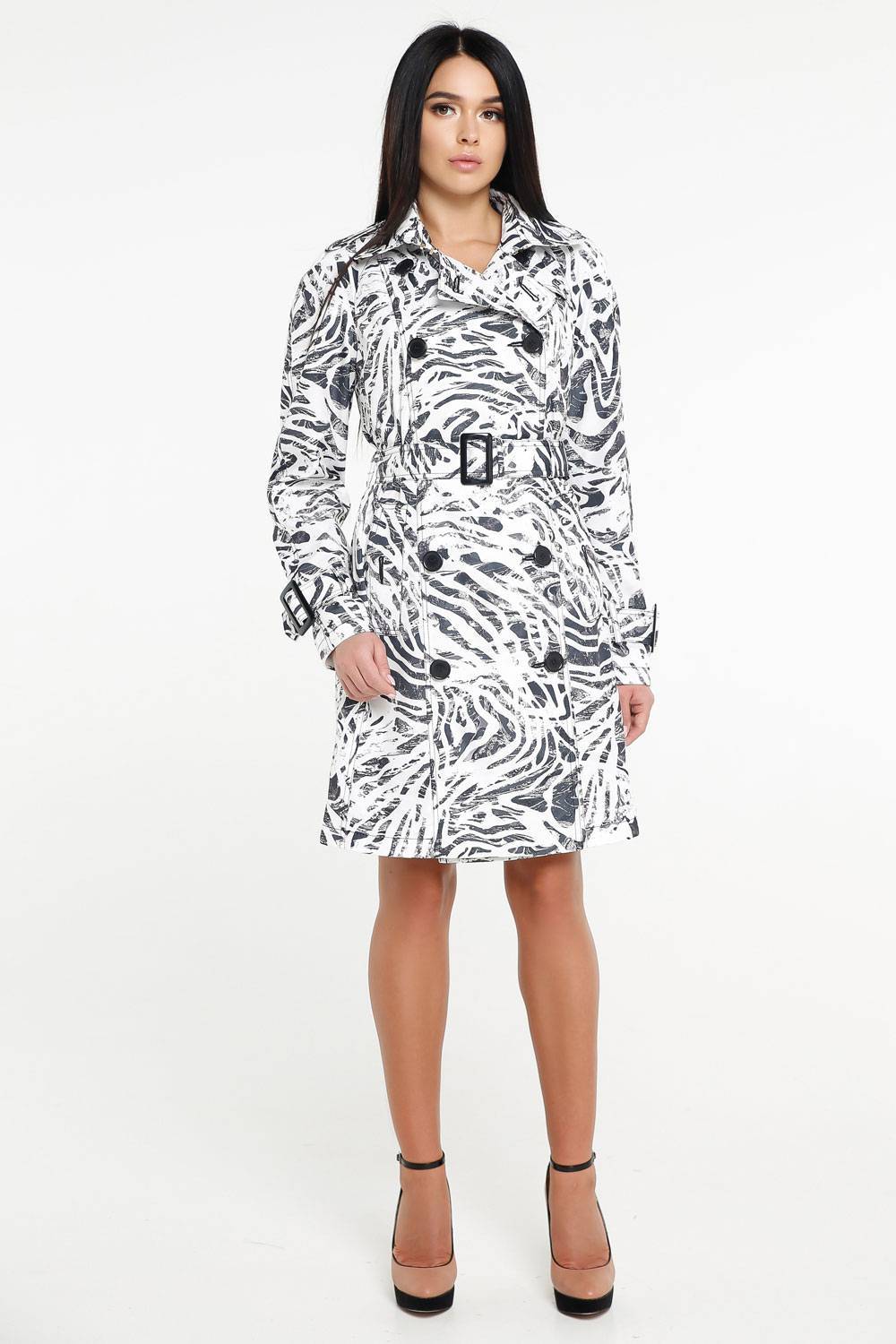 

Плащ В-1128 Print Тон 101 46