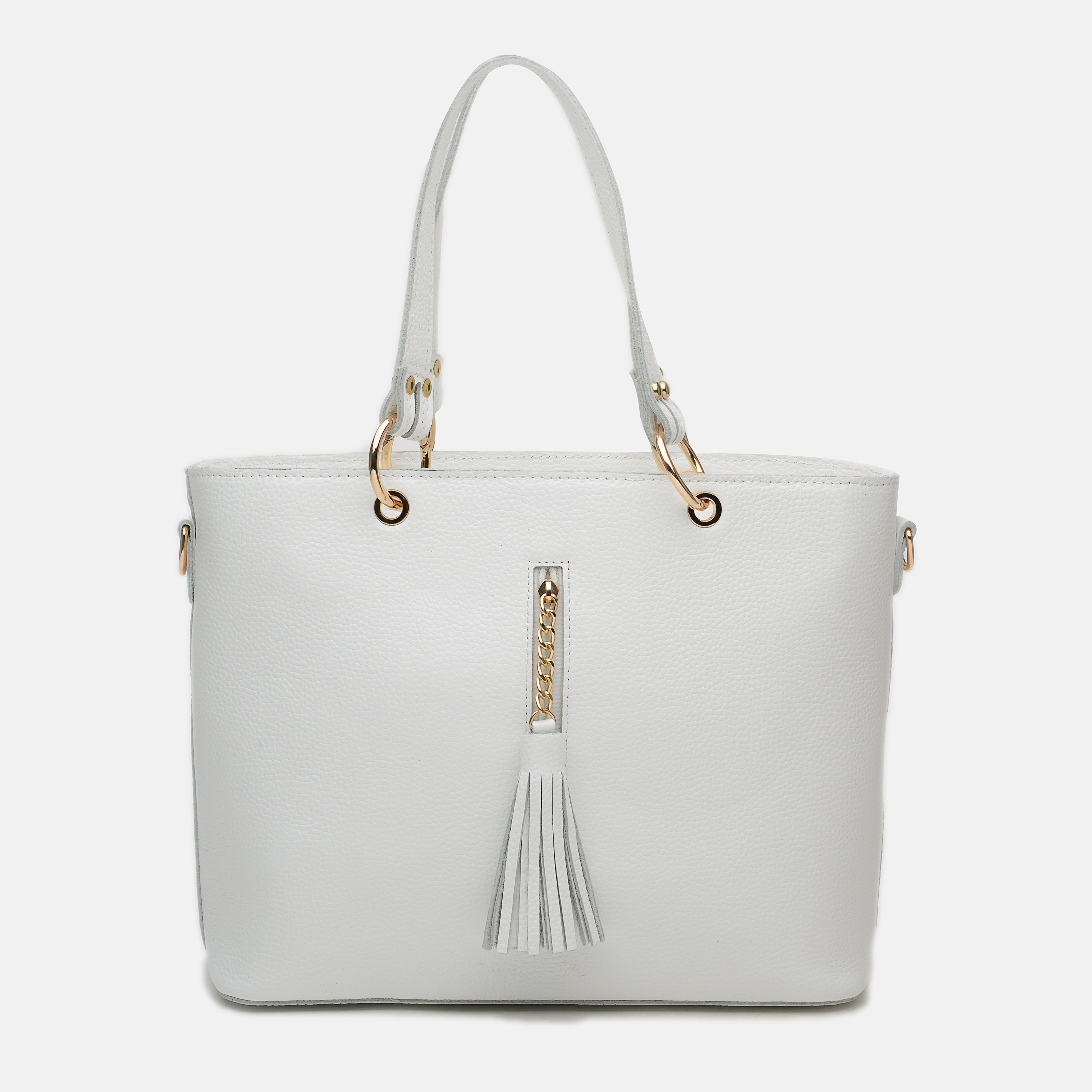 

Женская сумка кожаная Palmera 10l953-white Белая