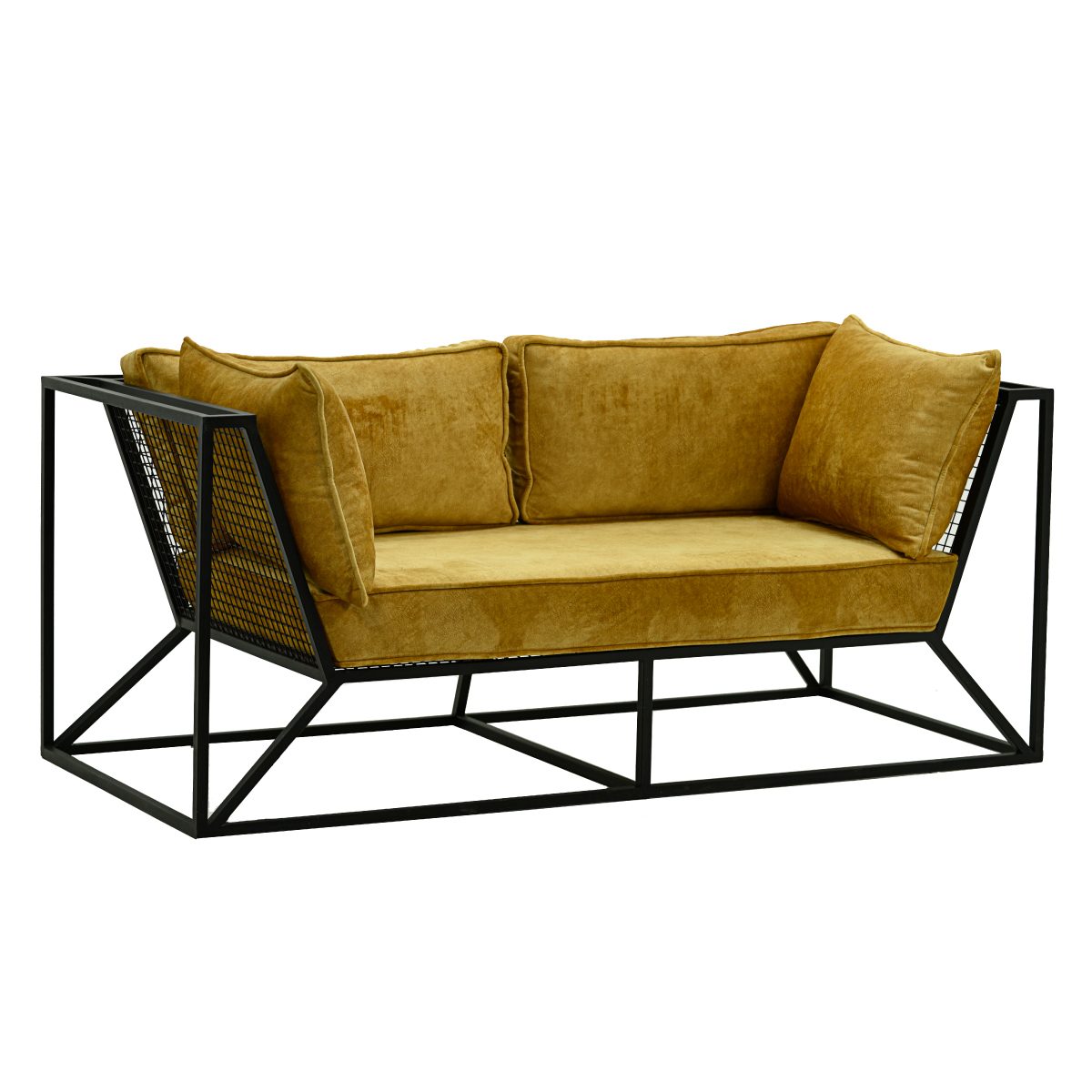 

Диван металлический в стиле Лофт StepLoft Sofa-107