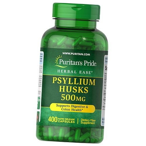 

Псиллиум, Psyllium Husks 500, Puritan's Pride 400капс (69367007)