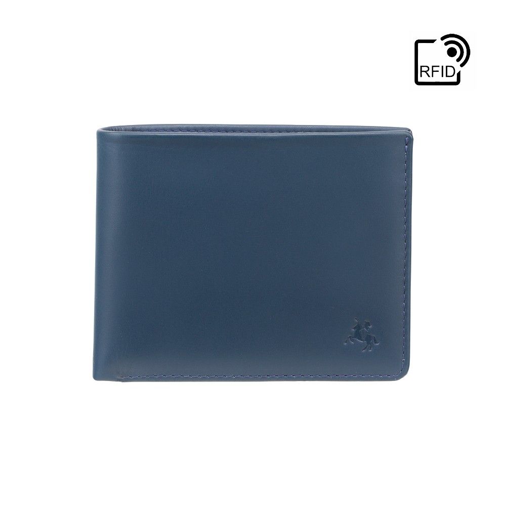 

Кошелек мужской Visconti VSL33 TAP-N-GO c RFID Steel Blue-Black (VSL33 BL/BLK)