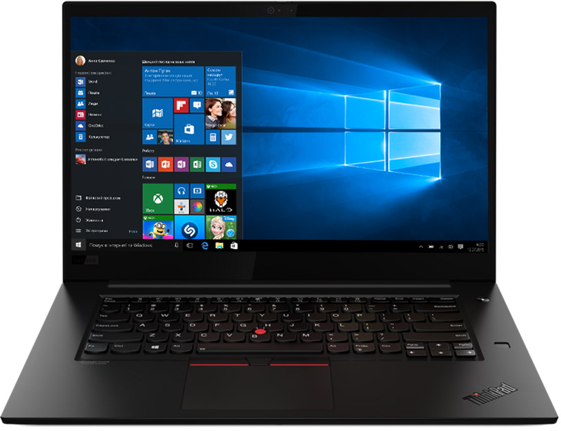 

Ноутбук Lenovo ThinkPad X1 Extreme Gen 3 Black