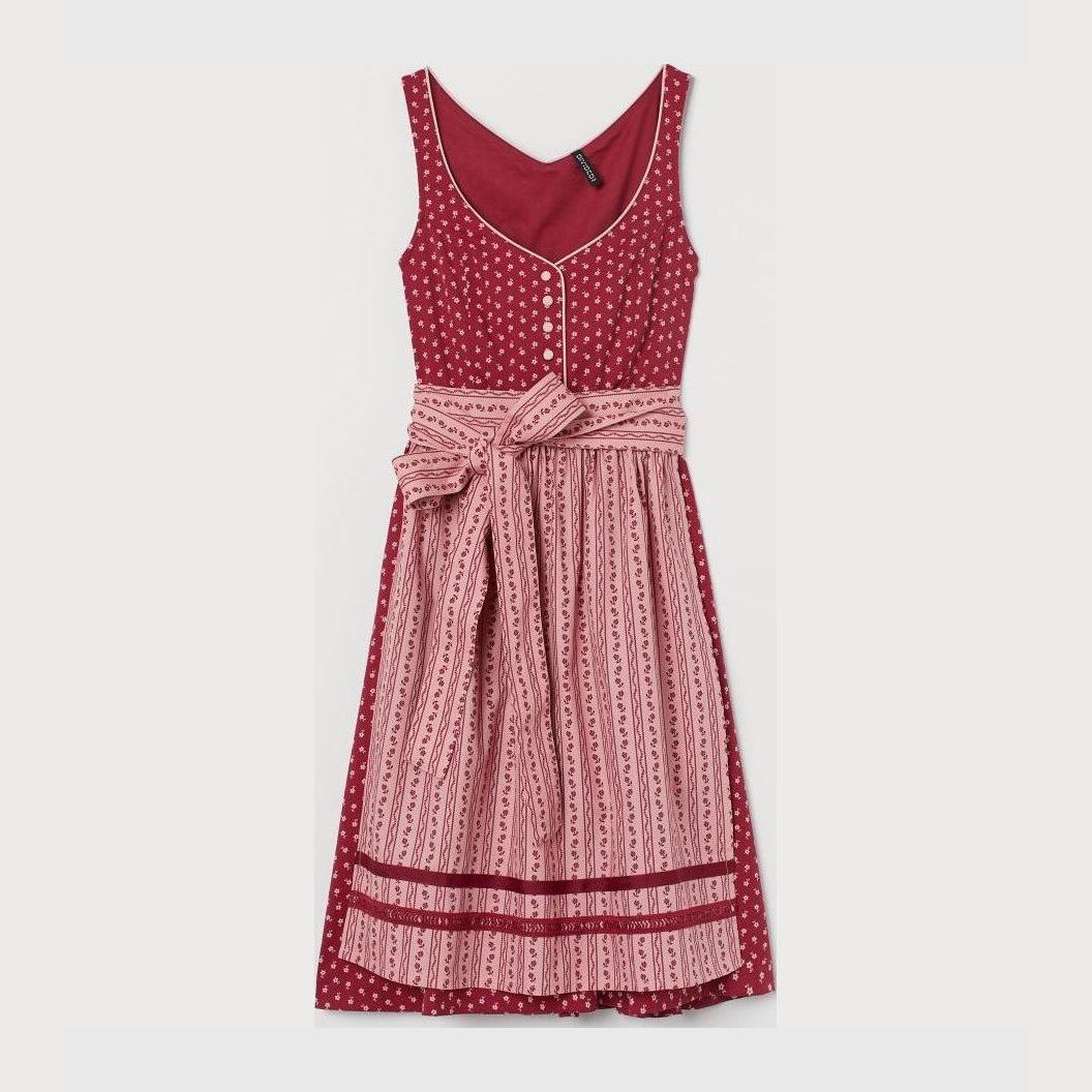 

Платье H&M 0740465001 44 (175/100А) Темно-розовое с светло-розовым