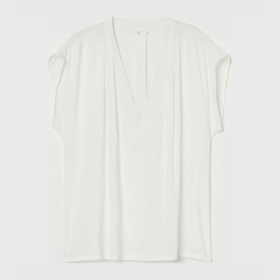 

Блузка H&M 0816953002 38 (165/88А) Белая