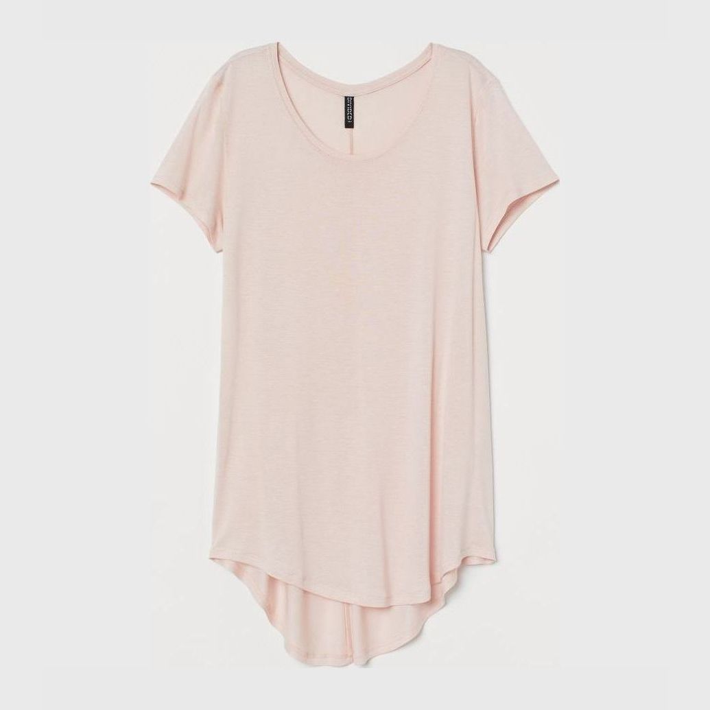 

Футболка H&M 0891050002 XL (175/116А) Пудровая с розовым