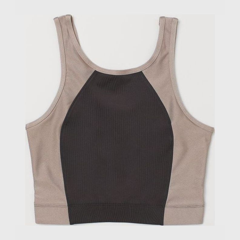 

Спортивный топ H&M 0787561003 S (165/88А) Темно-серый