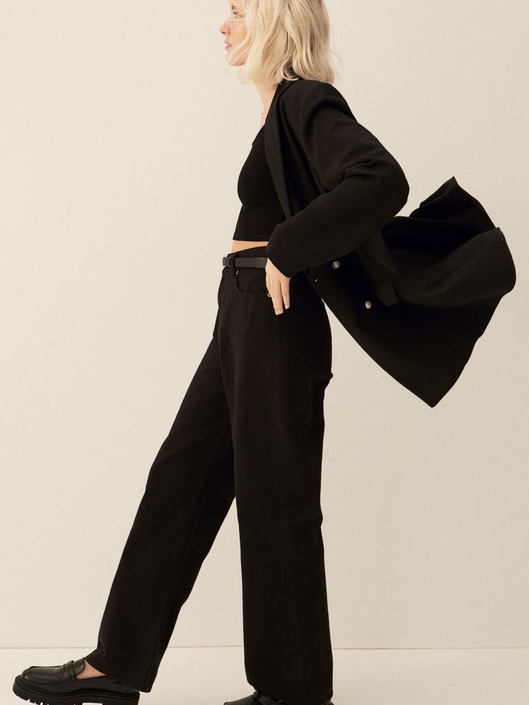 

Жакет H&M 0832307003 42 (170/96А) Черный