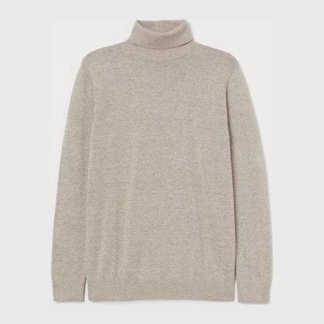 

Гольф H&M 0892624001 M (170/96А) Светло-бежевый