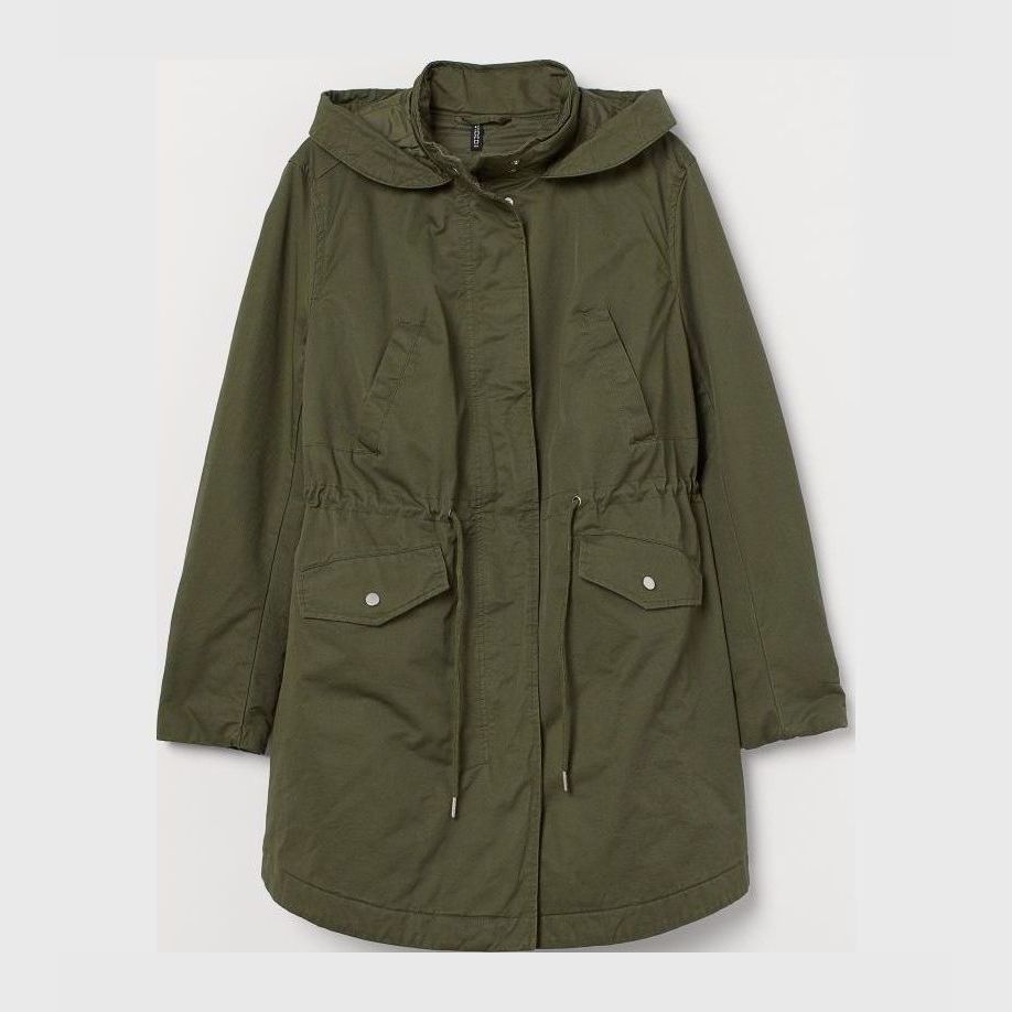 

Парка H&M 0779706002 3XL Темно-зеленый хаки