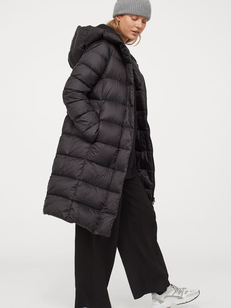 

Пуховик H&M 0775825001 M (170/96А) Черный