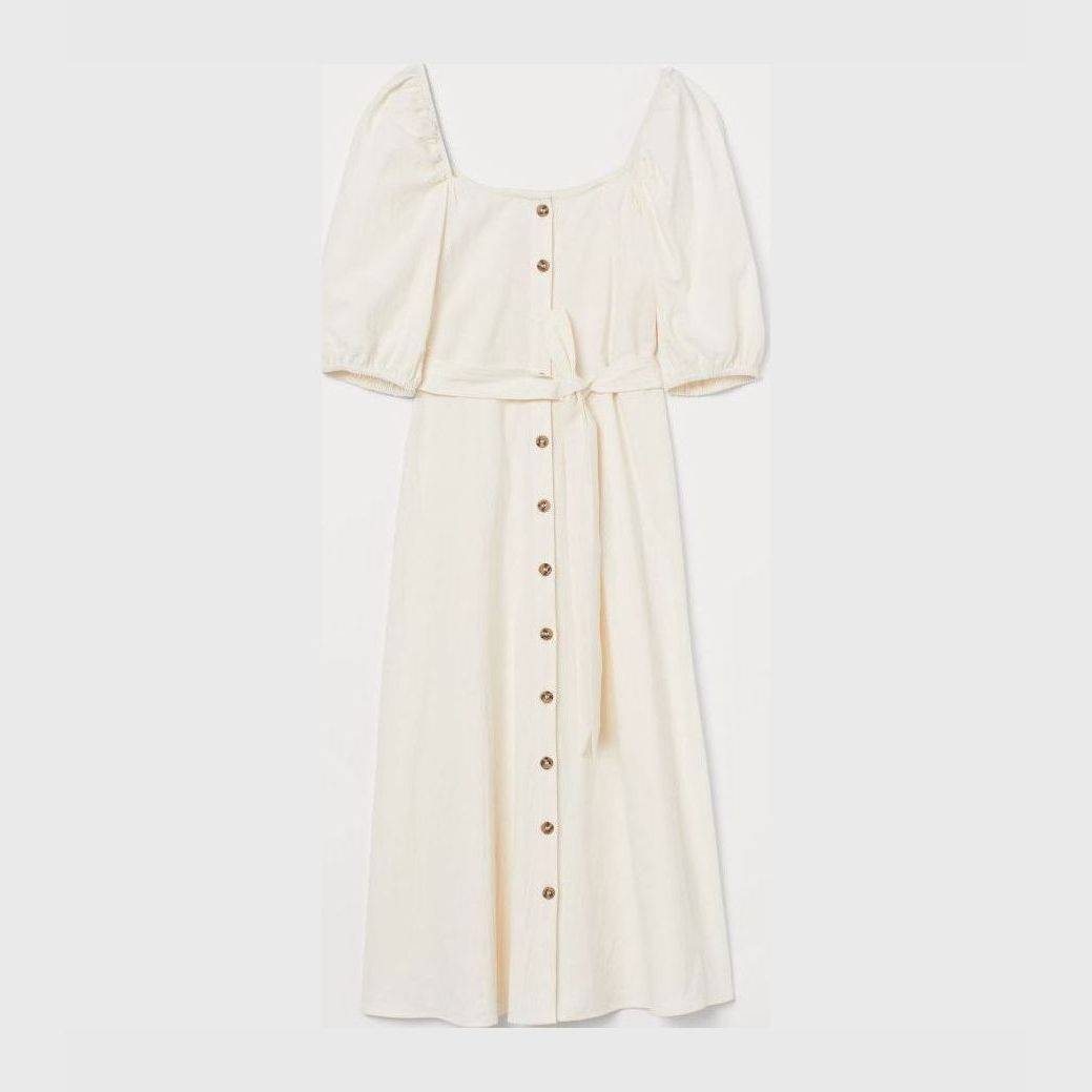 

Платье H&M 0861848002 46 (175/104А) Кремовое