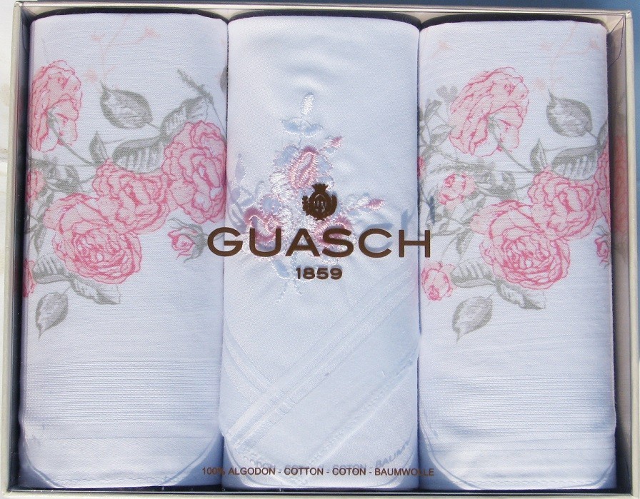 

Набор женских носовых платков Guasch Angora 98P SU1-04 (964)