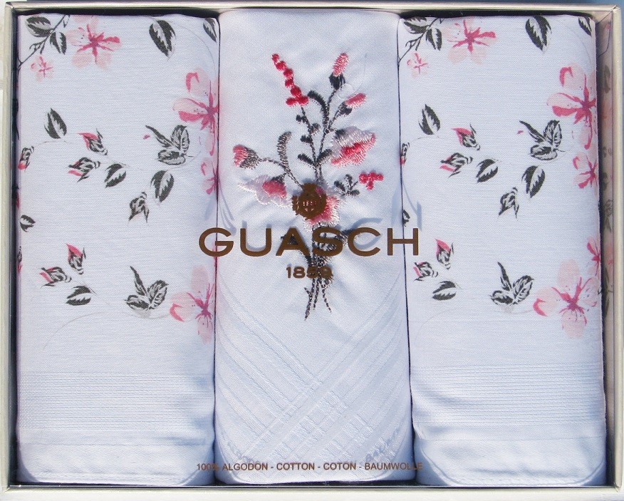 

Набор женских носовых платков Guasch Angora 98P SU1-03 (817)