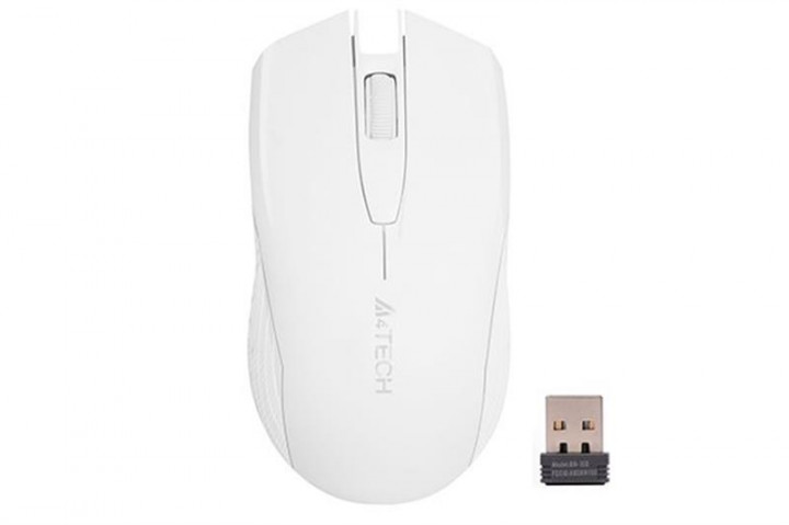 

Безпровідна миша A4Tech V-TRACK G3-760N Wireless White